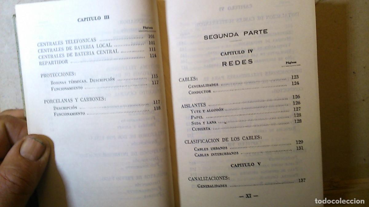 Libros de segunda mano: MANUAL DEL EMPALMADOR. Compa&ntilde;&iacute;a Telef&oacute;nica. 1971 - Foto 4