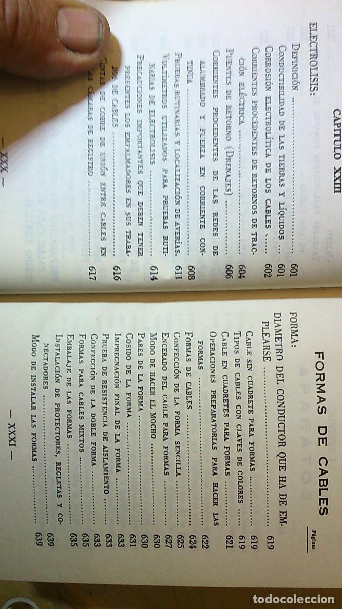 Libros de segunda mano: MANUAL DEL EMPALMADOR. Compa&ntilde;&iacute;a Telef&oacute;nica. 1971 - Foto 14
