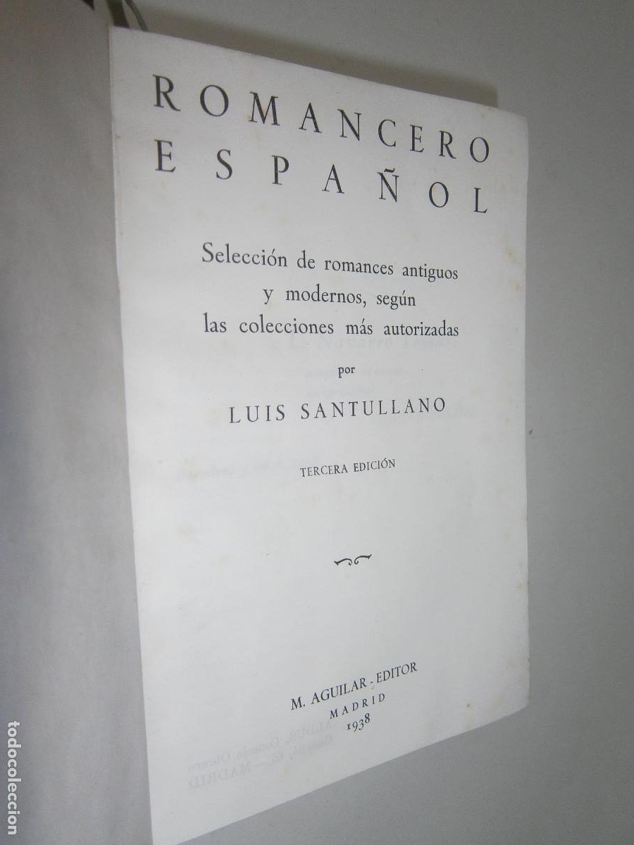 Libros de segunda mano: ROMANCERO ESPA&Ntilde;OL - AGUILAR - Foto 2