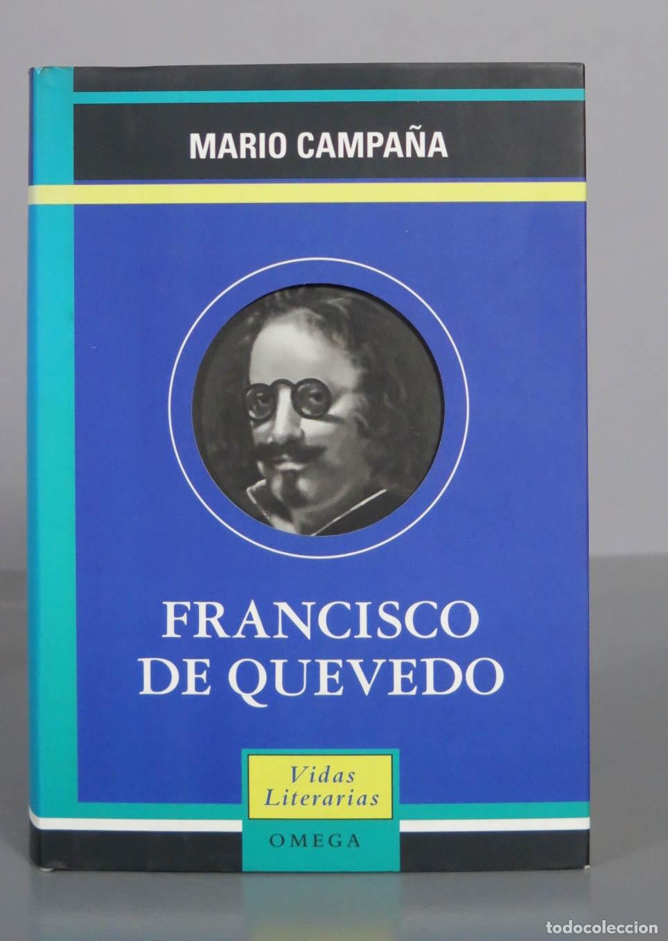 Libros de segunda mano: FRANCISCO DE QUEVEDO. Mario Campa&ntilde;a Avil&eacute;s. - Foto 1