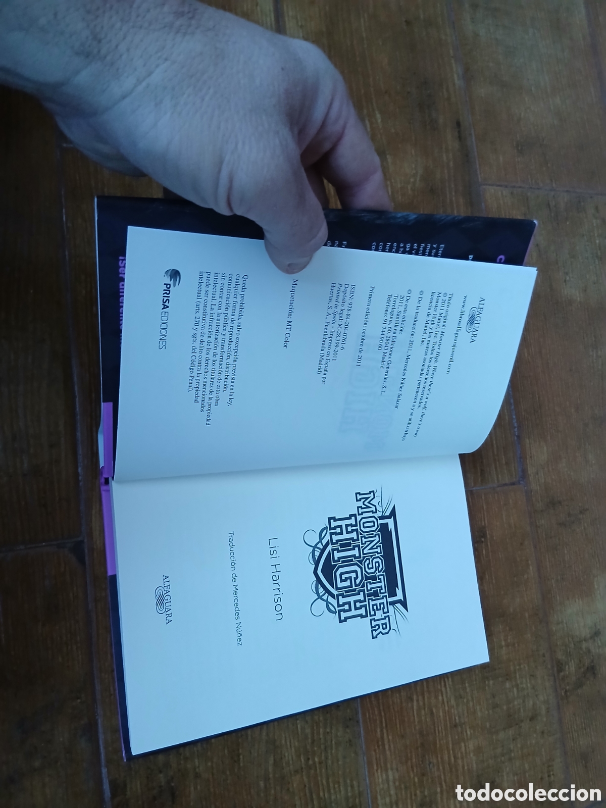 Libros de segunda mano: Libro Monster High, querer es poder -Lisi Harrison- (Ed. Alafaguara) - Foto 5