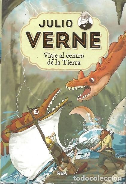 Libros de segunda mano: 3 JULIO VERNE VIAJE AL CENTRO DE LA TIERRA RBA - Foto 1