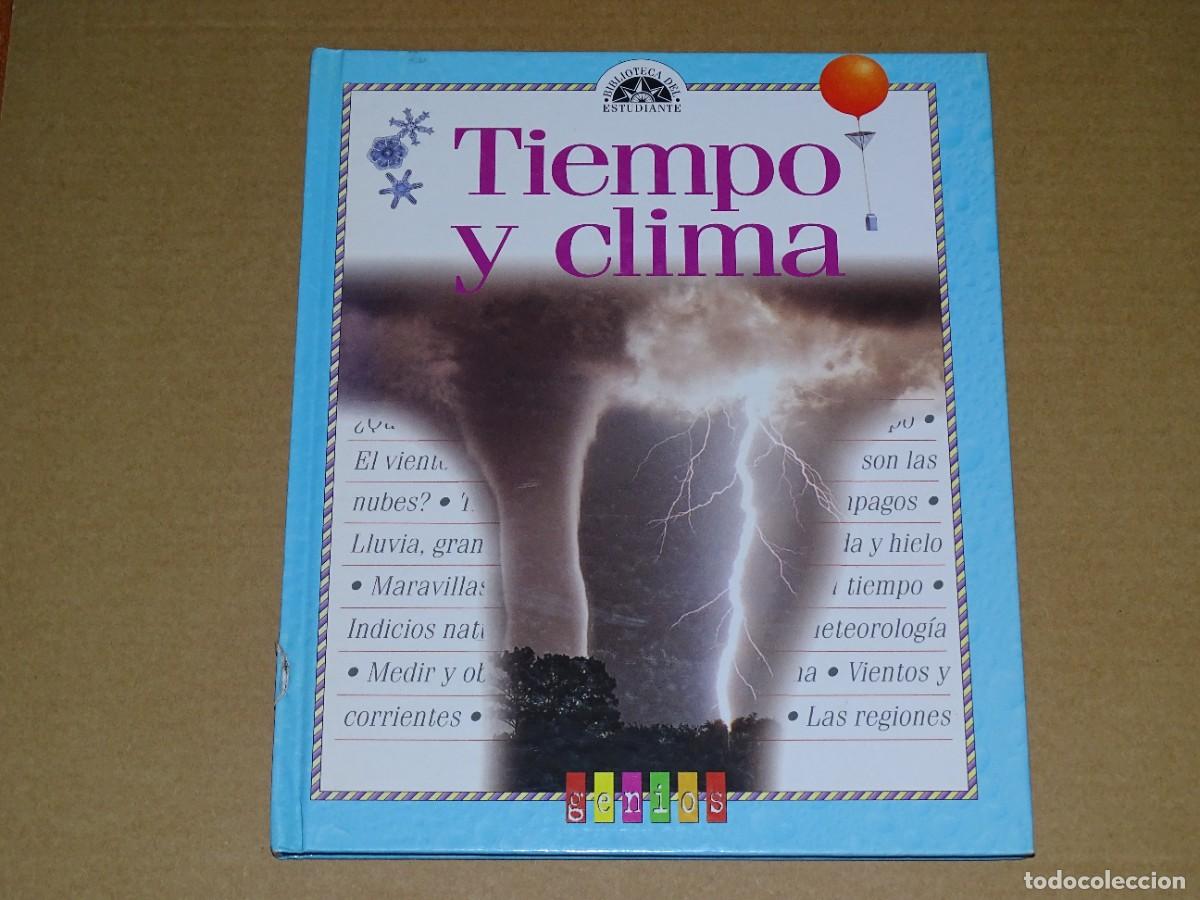 Libros de segunda mano: Tiempo y clima. Biblioteca del estudiante. - Foto 1