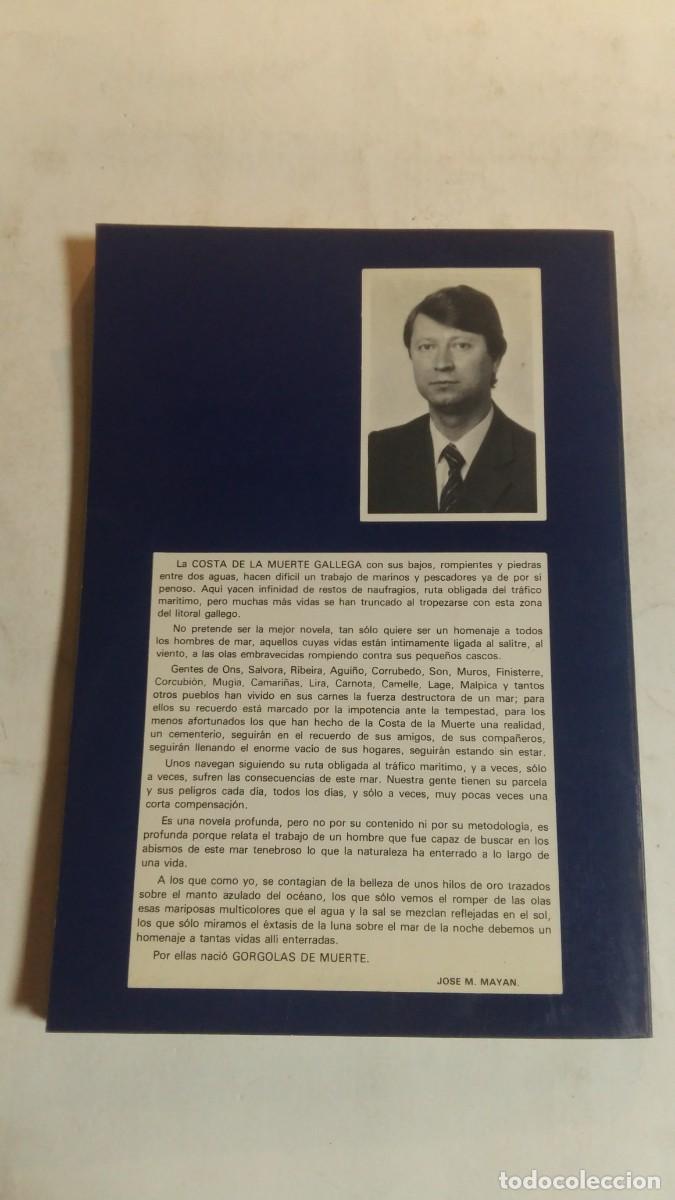 Libros de segunda mano: Gorgolas de Muerte, Jose M. Mayan Santos, Ediciones Anel - Foto 2