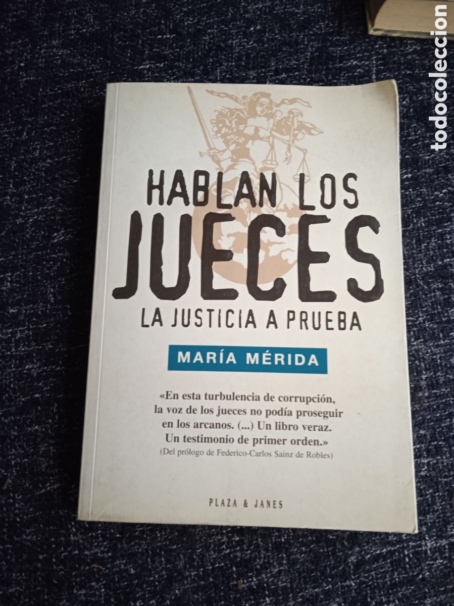 Libros de segunda mano: HABLAN LOS JUECES. LA JUSTICIA A PRUEBA / MARIA MERIDA - Foto 1