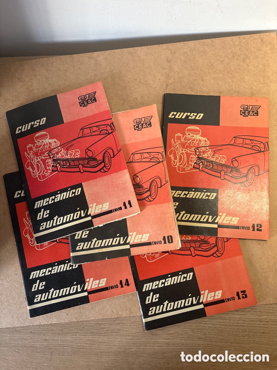 Libros de segunda mano: Libros curso mec&aacute;nico de autom&oacute;viles (A17) - Foto 2