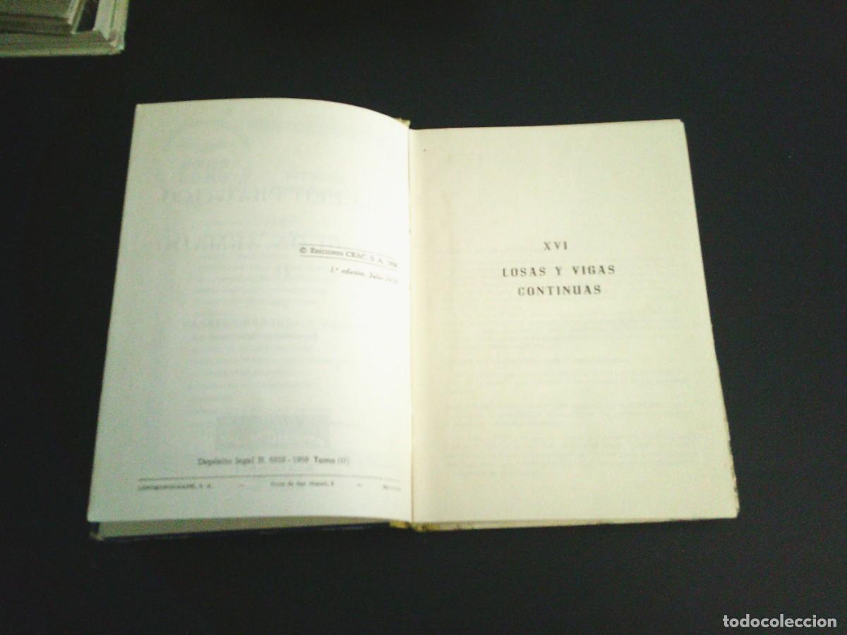 Libros de segunda mano: CLACULO PRACTICO DEL HORMIGON ARAMADO - TOMO II - CEAC - 1959 -CJ 247 - Foto 3