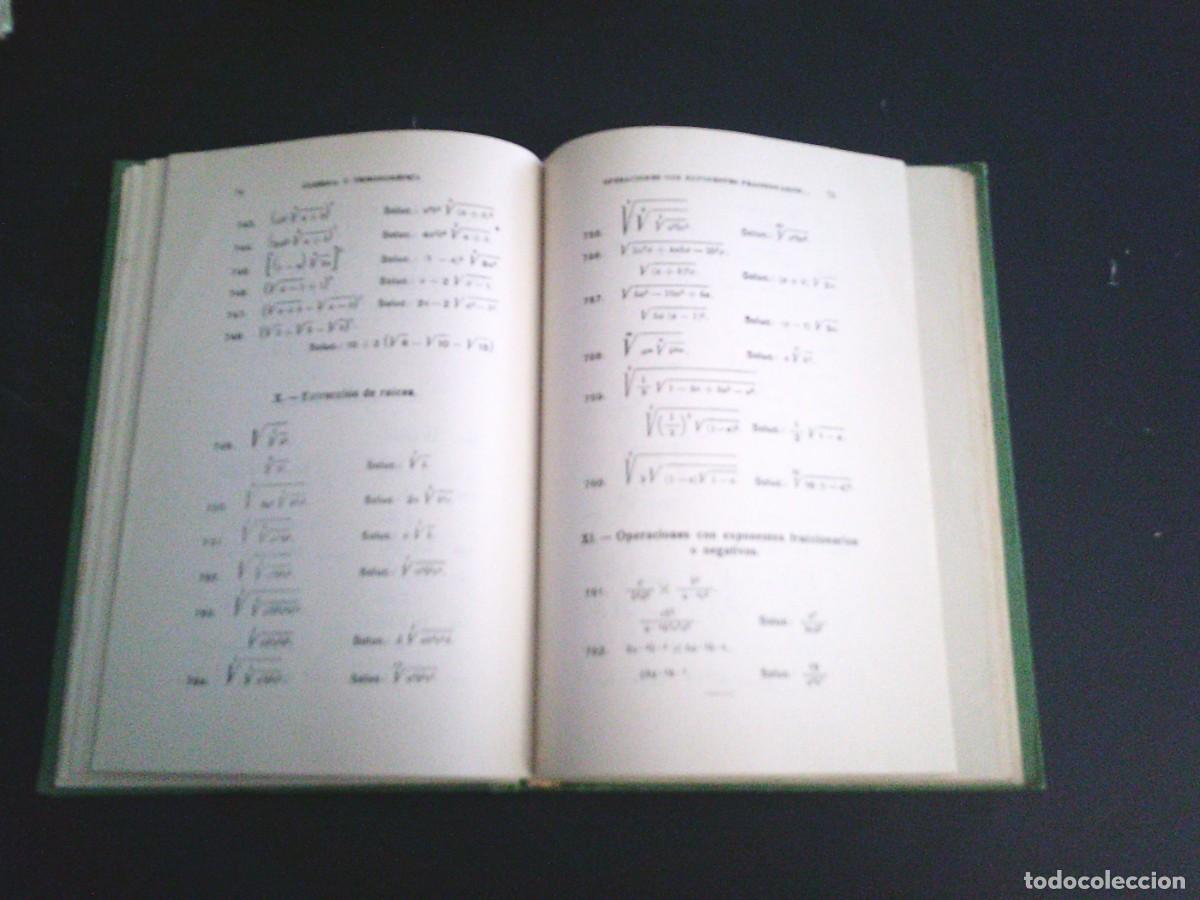 Libros de segunda mano: ALGEBRA Y TRIGONOMETRIA - EDICIONES BRU&Ntilde;O - 5&ordf; EDICION -TAPAS DURAS - -CJ 247 - Foto 6