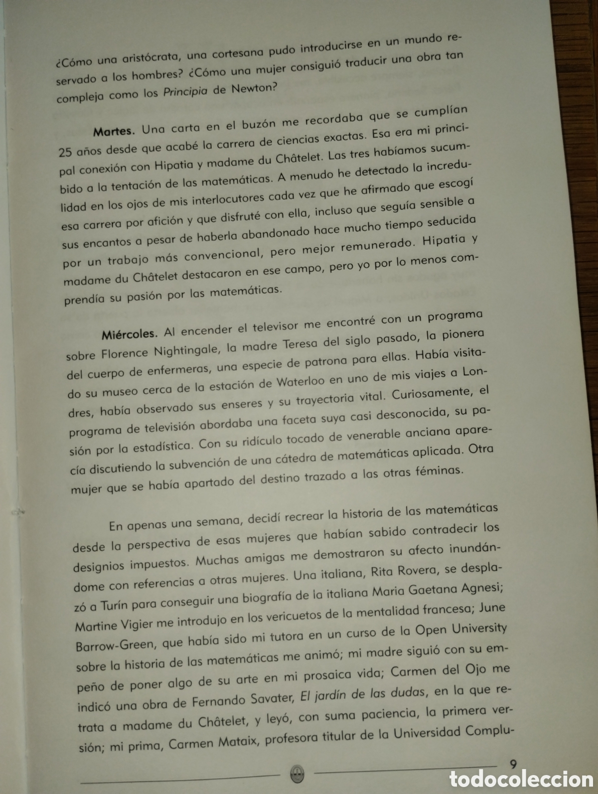 Libros de segunda mano: MATEM&Aacute;TICA ES NOMBRE DE MUJER - Foto 8