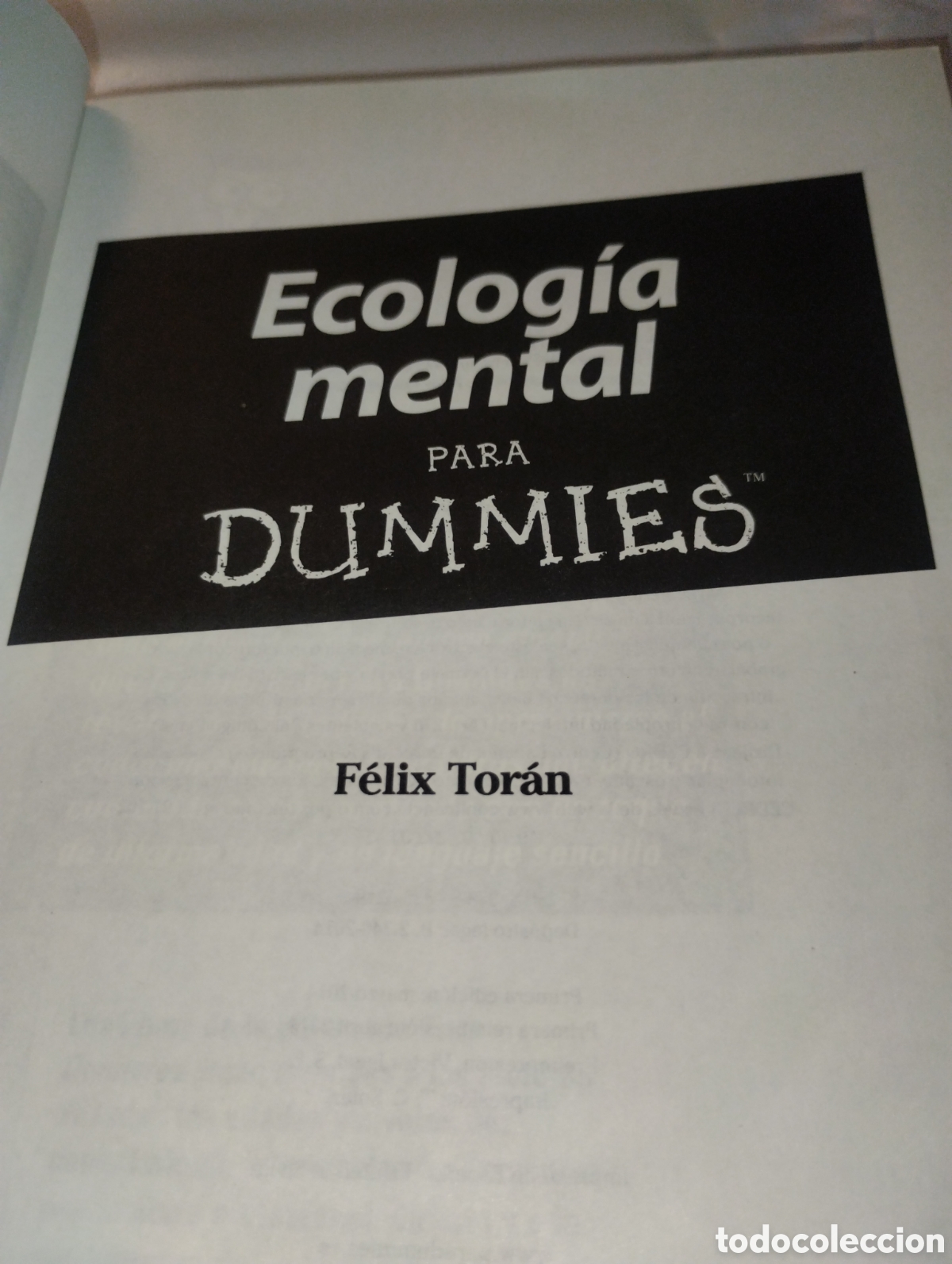 Libros de segunda mano: ECOLOG&Iacute;A MENTAL PARA DUMMIES - Foto 3