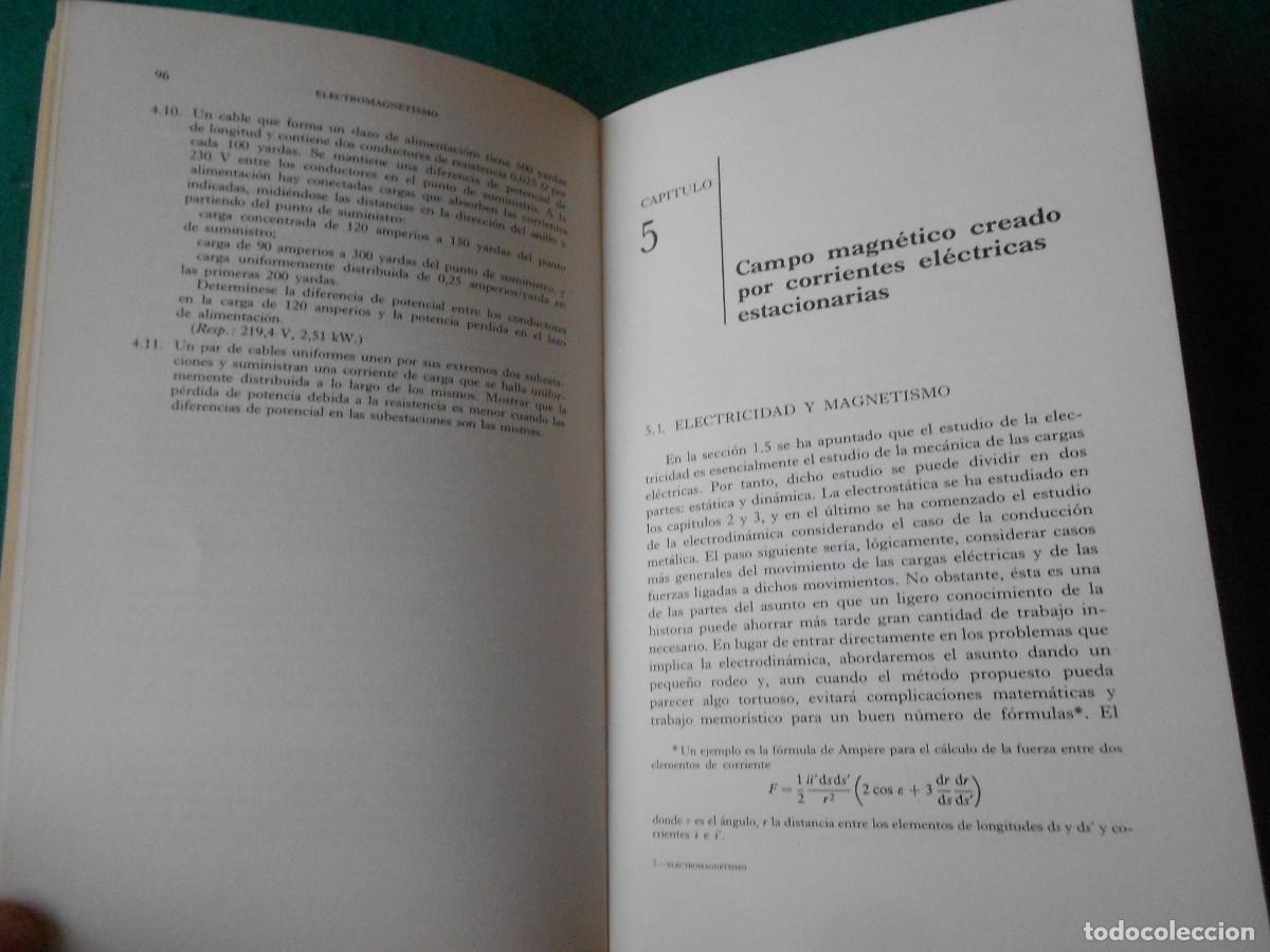Libros de segunda mano: ELECTROMAGNETISMO. P.HAMMOND-EDICIONES URMO- 1968 - Foto 3