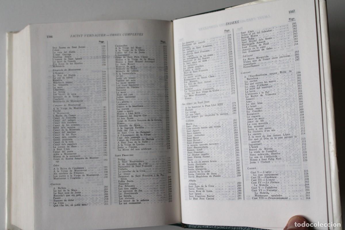 Libros de segunda mano: Jacint Verdaguer - Obres completes. 5&ordf; edici&oacute; - Editorial Selecta 1974 - Foto 7