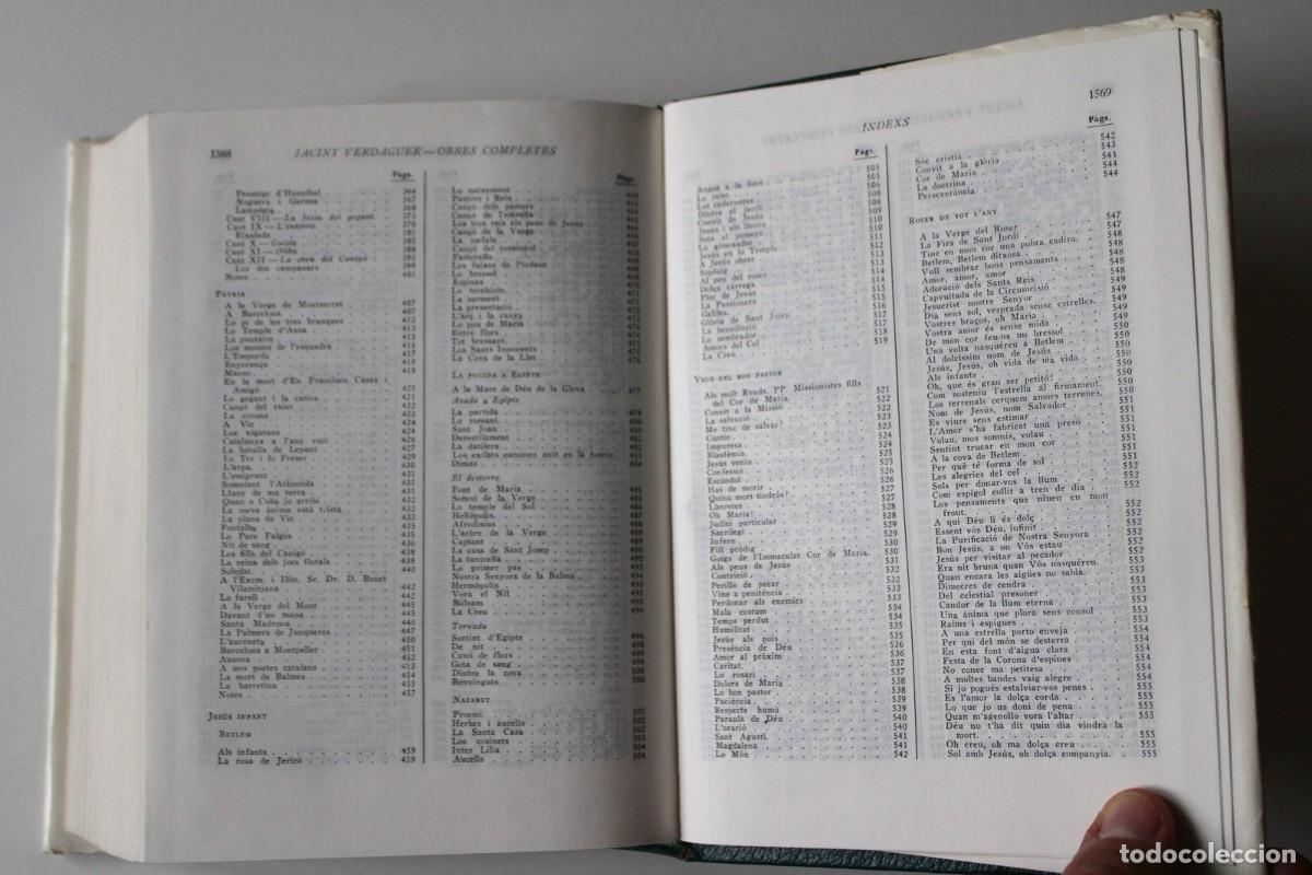 Libros de segunda mano: Jacint Verdaguer - Obres completes. 5&ordf; edici&oacute; - Editorial Selecta 1974 - Foto 8