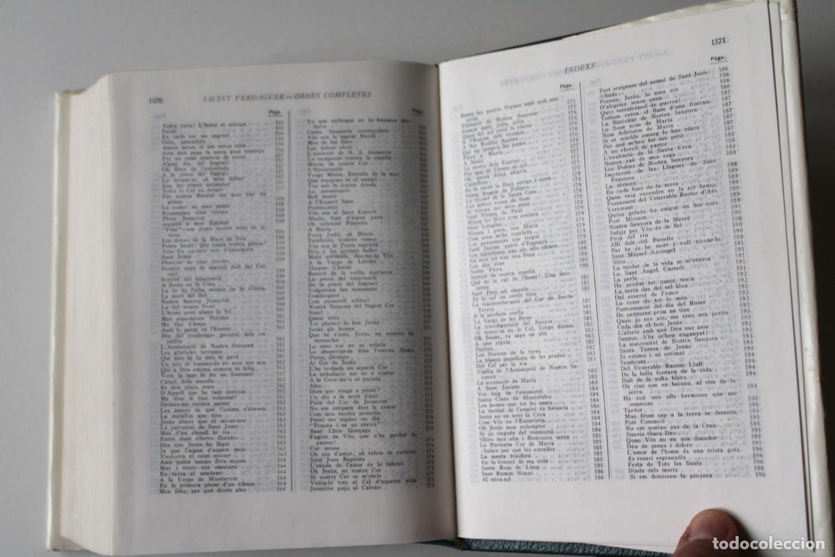 Libros de segunda mano: Jacint Verdaguer - Obres completes. 5&ordf; edici&oacute; - Editorial Selecta 1974 - Foto 9