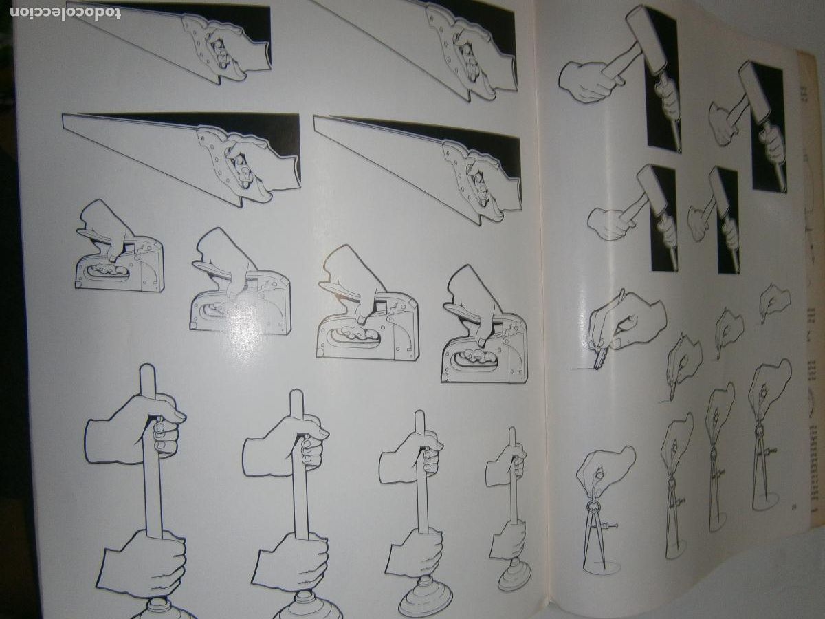 Libros de segunda mano: ANTIGUO LIBRO - ILUSTRACIONES DE MANOS - Foto 4