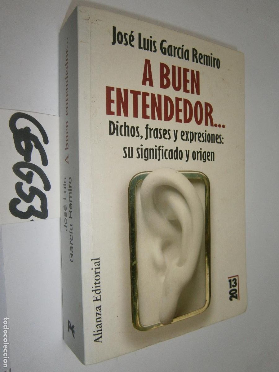 Libros de segunda mano: A BUEN ENTENDEDOR .... DICHOS, FRASES Y EXPRESIONES - Foto 1