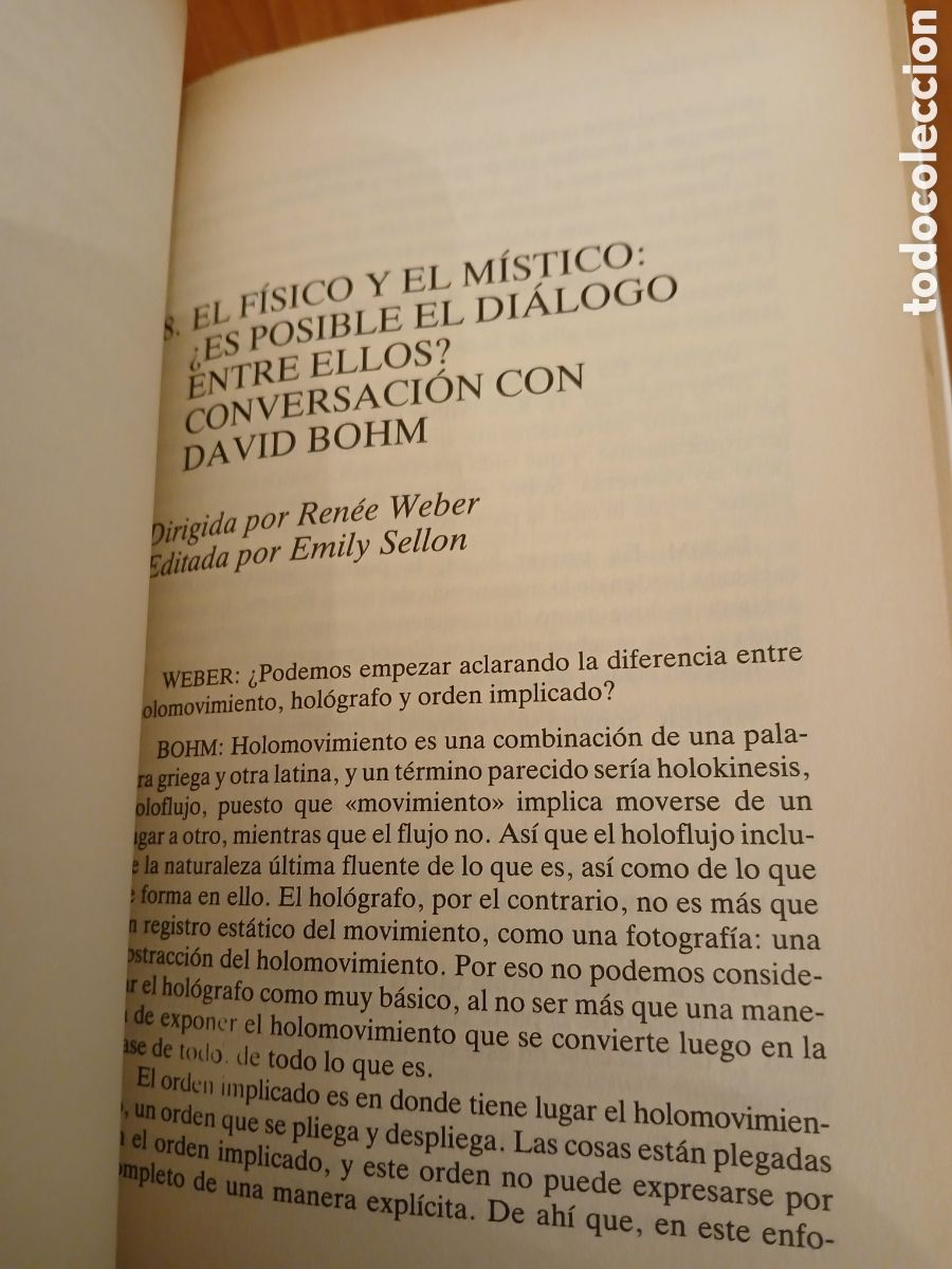 Libros de segunda mano: El paradigma hologr&aacute;fico. K. Wilber, D. Bohm y otros. - Foto 11