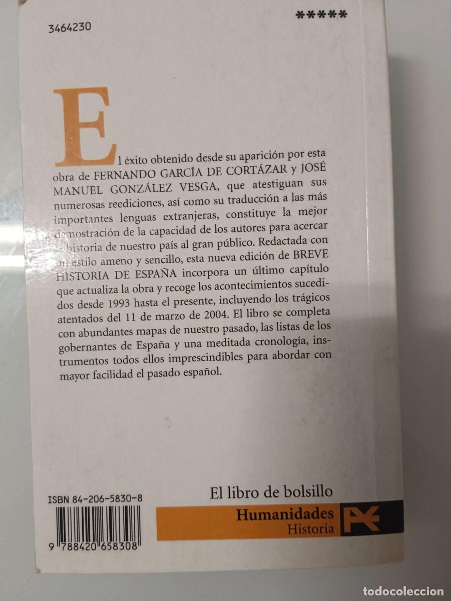 Libros de segunda mano: BREVE HISTORIA DE ESPA&Ntilde;A - Foto 3