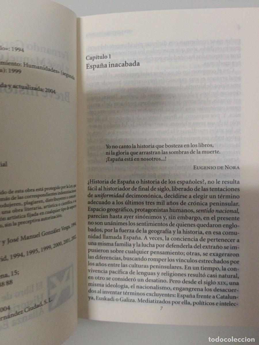 Libros de segunda mano: BREVE HISTORIA DE ESPA&Ntilde;A - Foto 6