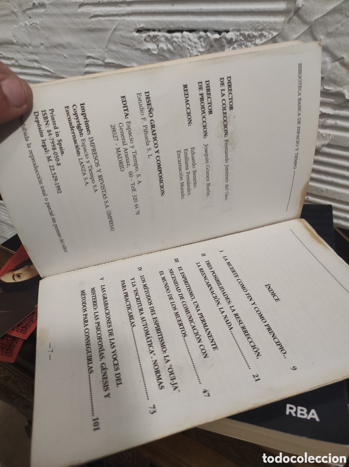 Libros de segunda mano: Espiritismo pr&aacute;ctico - Rafael F. G&oacute;mez Rivera (PEDIDO MINIMO 5&euro;) - Foto 3