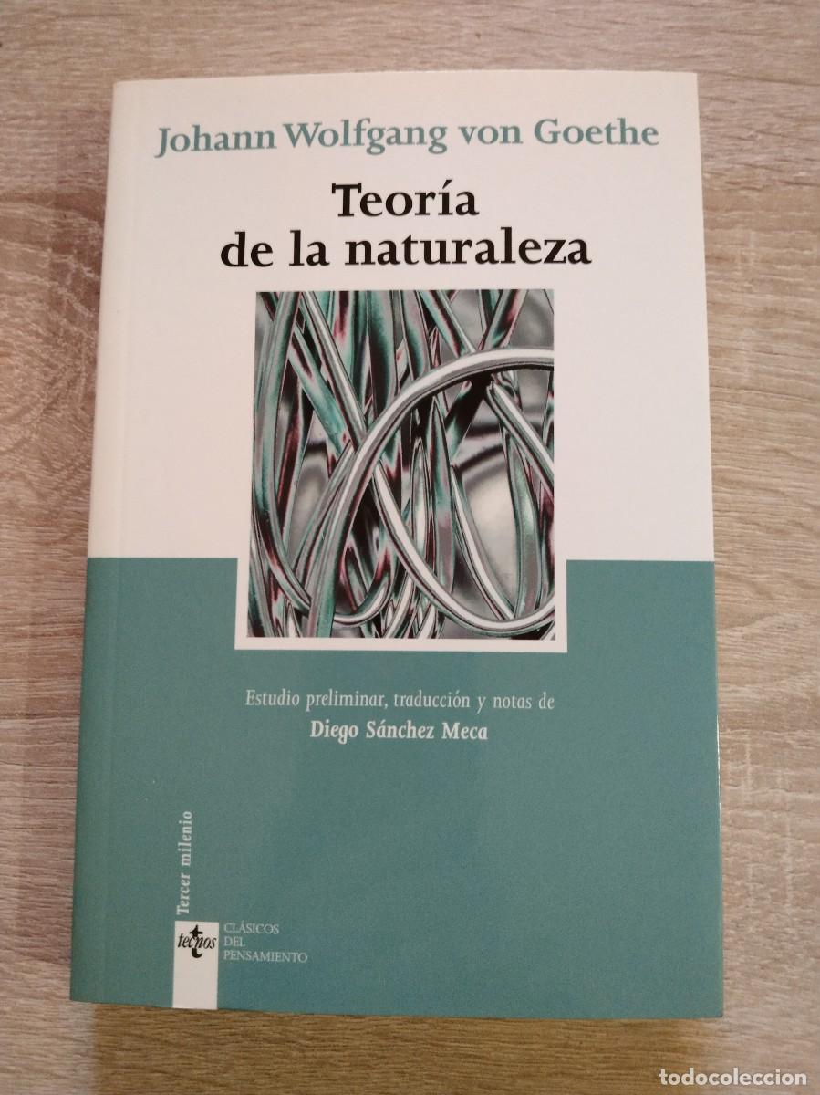 Libros de segunda mano: TEORIA DE LA NATURALEZA - Goethe - Foto 1