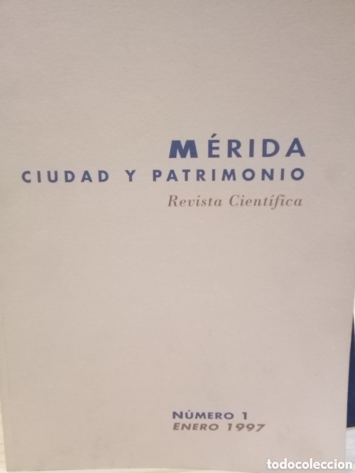 Second hand books: M&eacute;rida. Ciudad y Patrimonio. Revista Cient&iacute;fica 1