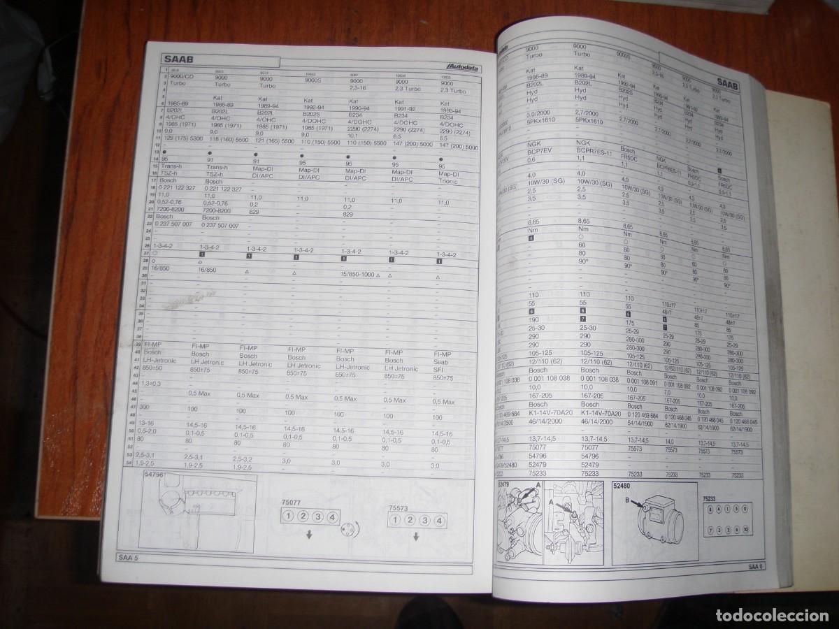 Libros de segunda mano: AUTODATA DATOS TECNICOS 1994 - Foto 4