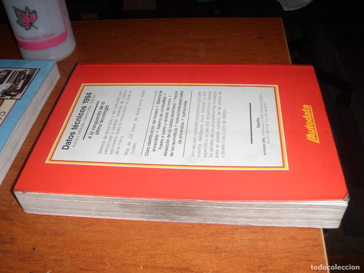 Libros de segunda mano: AUTODATA DATOS TECNICOS 1994 - Foto 6