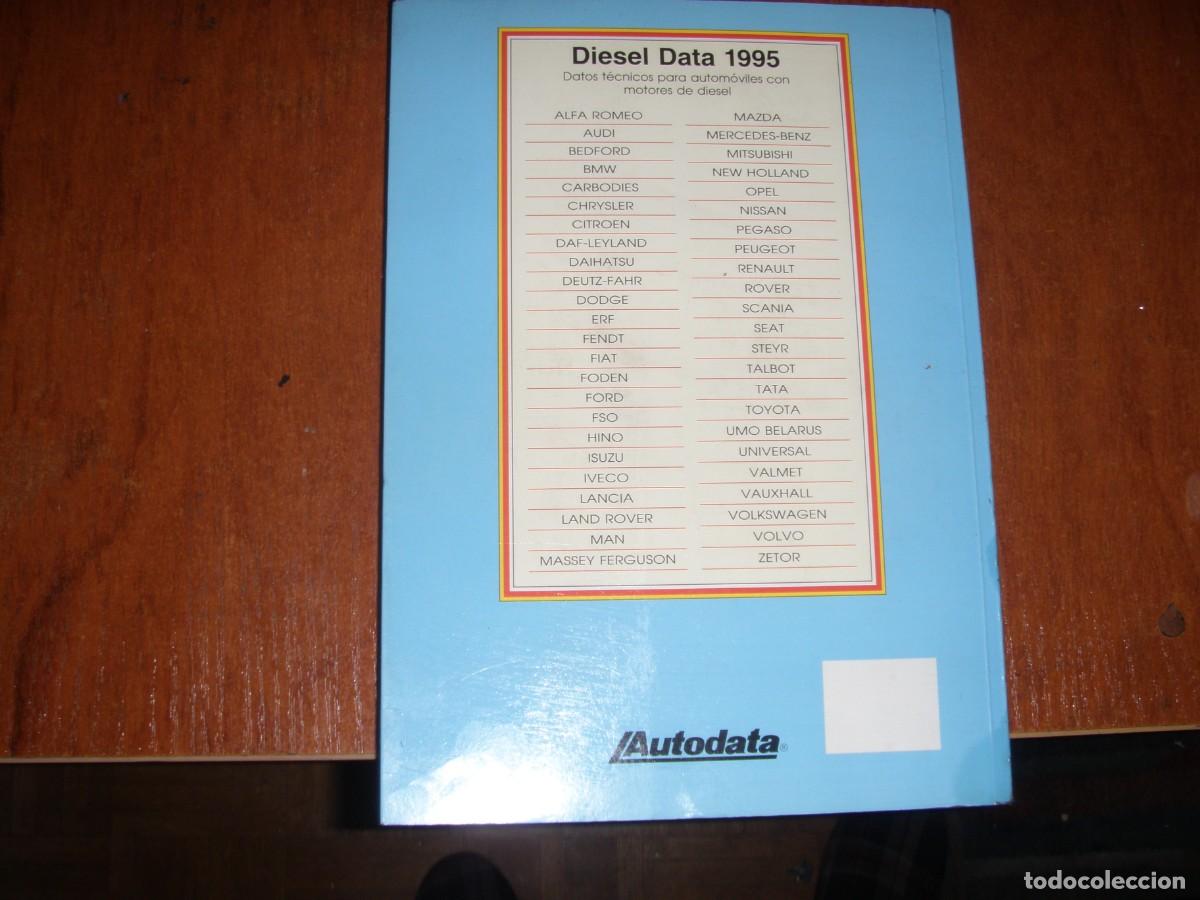 Libros de segunda mano: AUTODATA DIESEL DATA 1995 - Foto 5