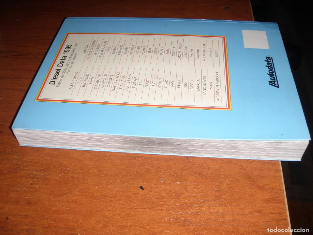 Libros de segunda mano: AUTODATA DIESEL DATA 1995 - Foto 6
