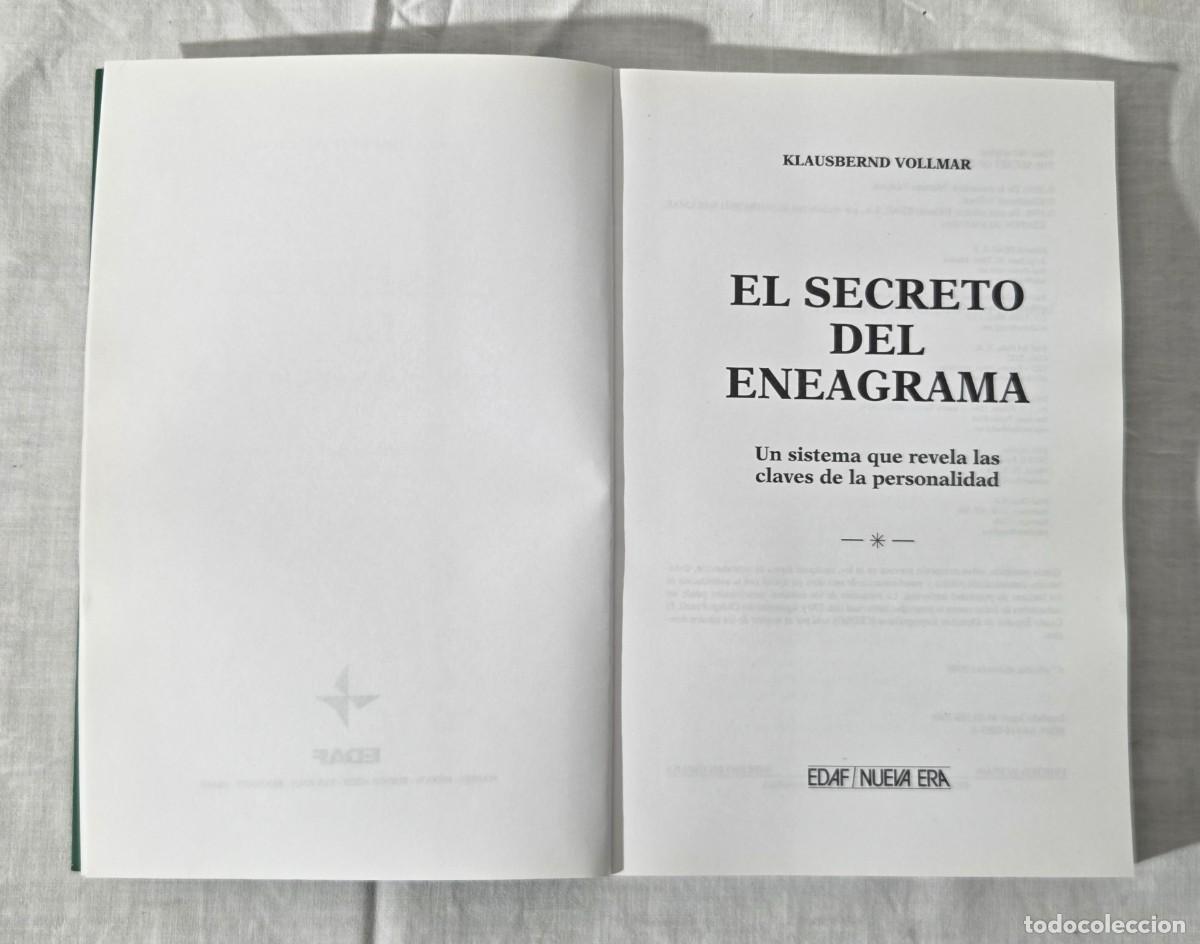 Libros de segunda mano: El secreto del Eneagrama, Klausbernd Vollmar - Foto 6