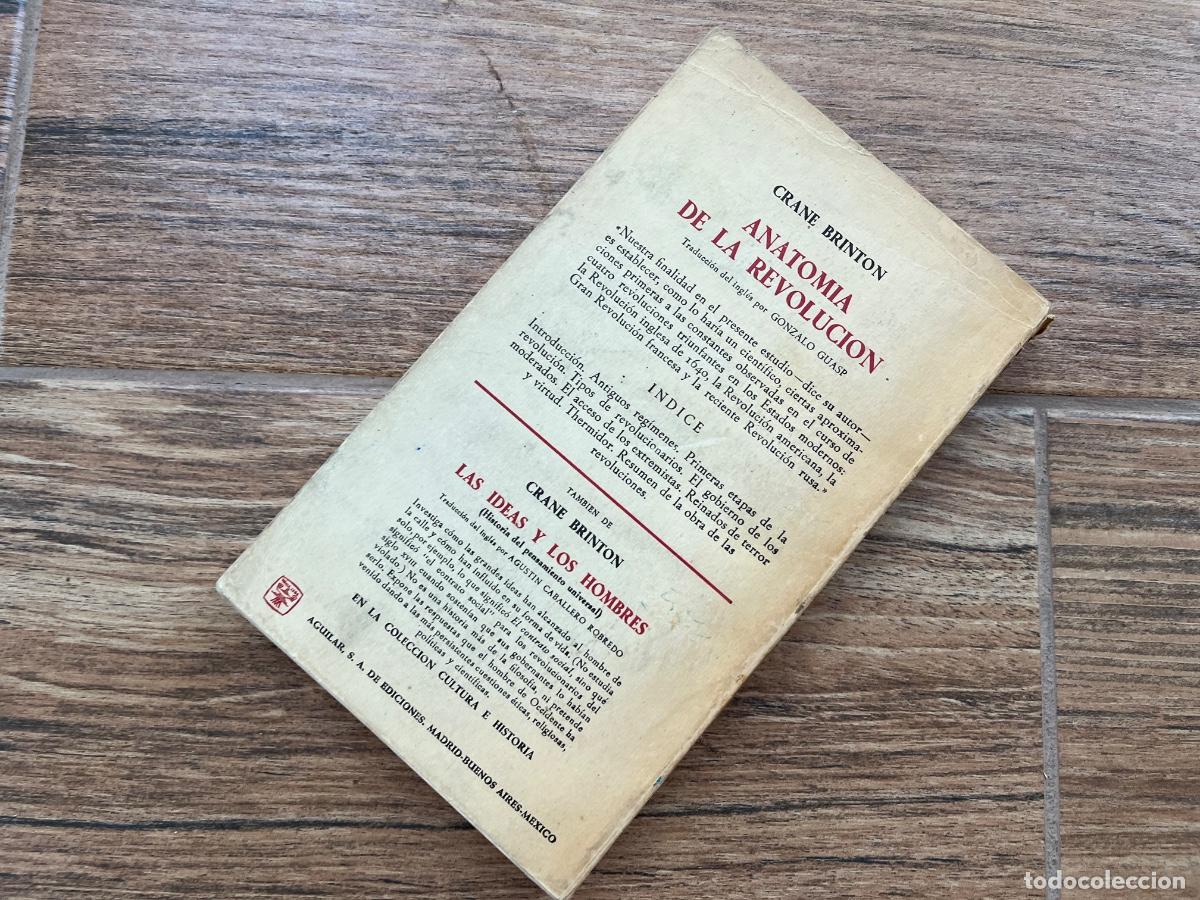 Libros de segunda mano: Anatom&iacute;a de la Revoluci&oacute;n - Crane Brinton - Foto 3