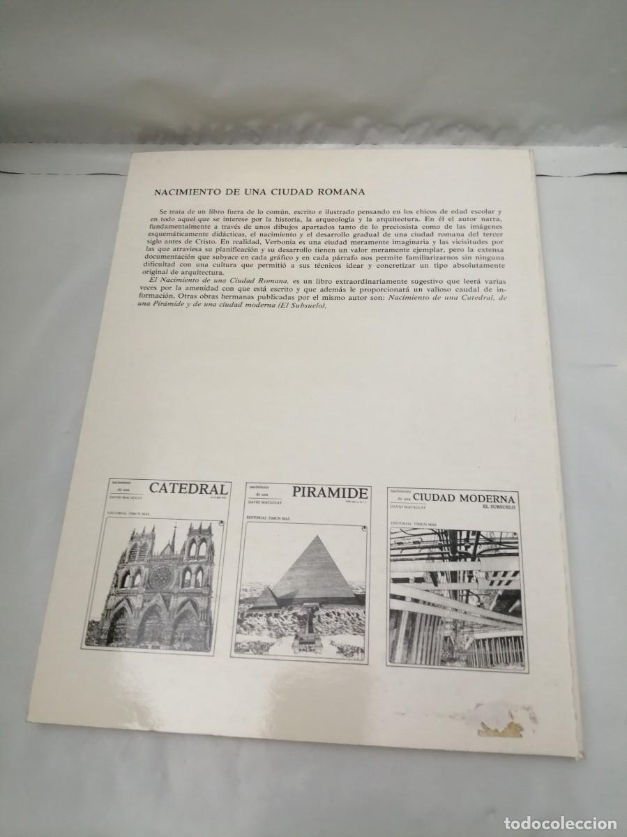 Libros de segunda mano: Nacimiento de una Ciudad Romana (Primera edici&oacute;n) - Foto 2