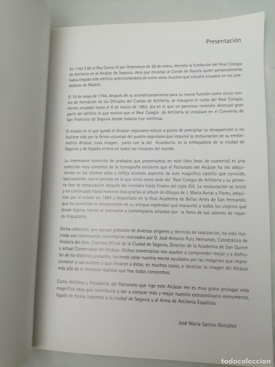 Libros de segunda mano: ALC&Aacute;ZAR DE SEGOVIA: Colecci&oacute;n de grabados - Foto 6