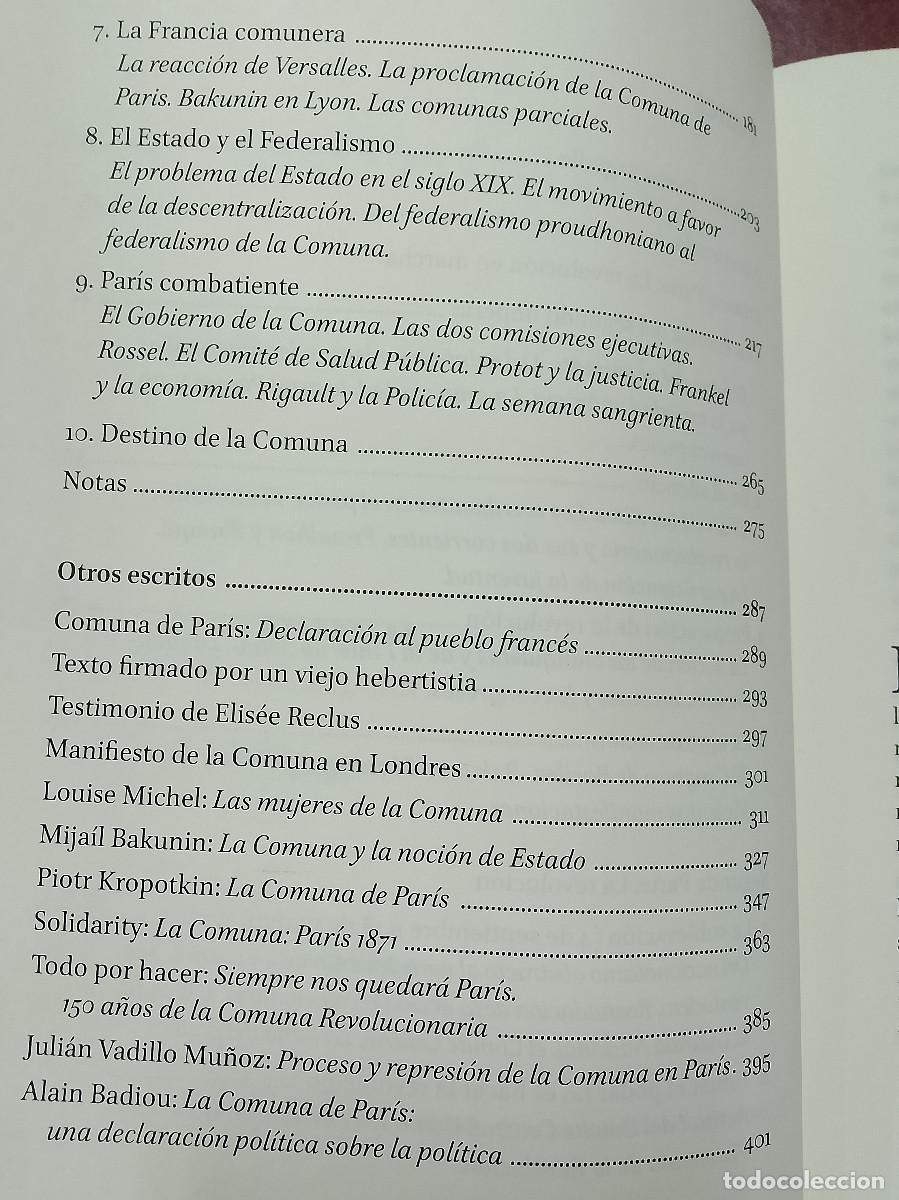 Libros de segunda mano: Albert Ollivier: La Comuna (Irrecuperables. 2021) - Foto 4