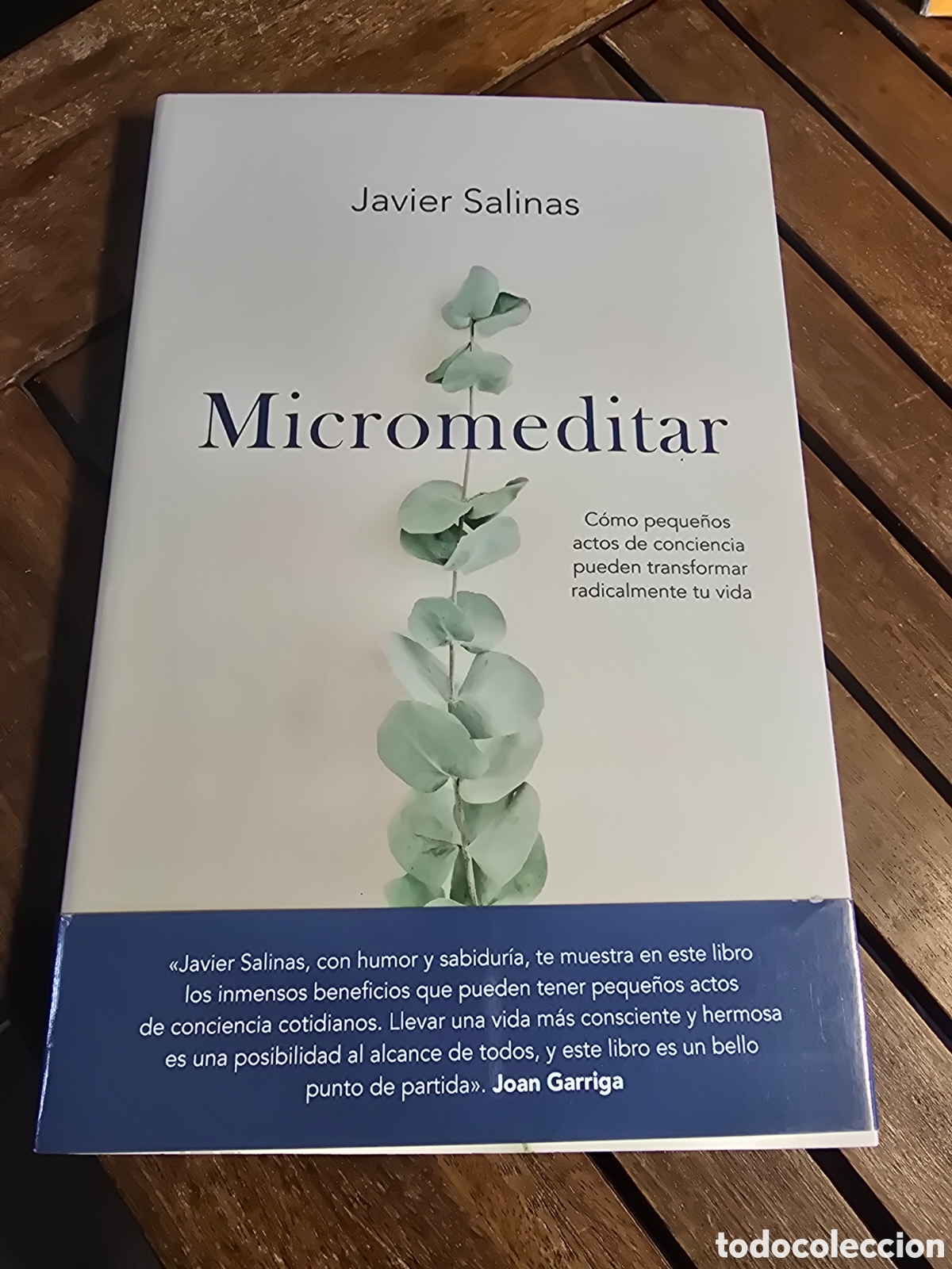Libros de segunda mano: Micromeditar Salinas, Javier Editorial DIANA 2025 autoayuda - Foto 1