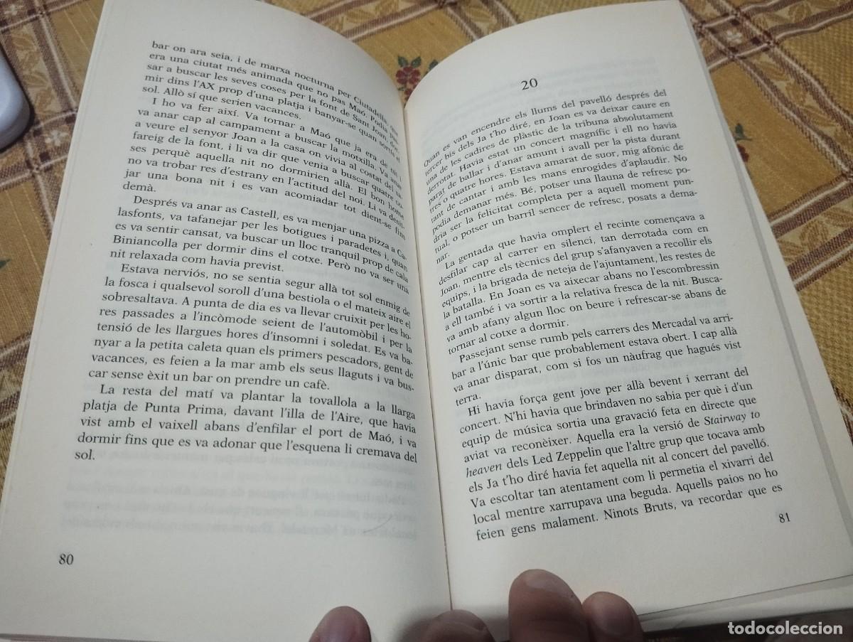 Libros de segunda mano: ESTIU A MENORCA / RAFAEL VALLBONA / ED. CRU&Iuml;LLA GRAN ANGULAR 2006 - Foto 2