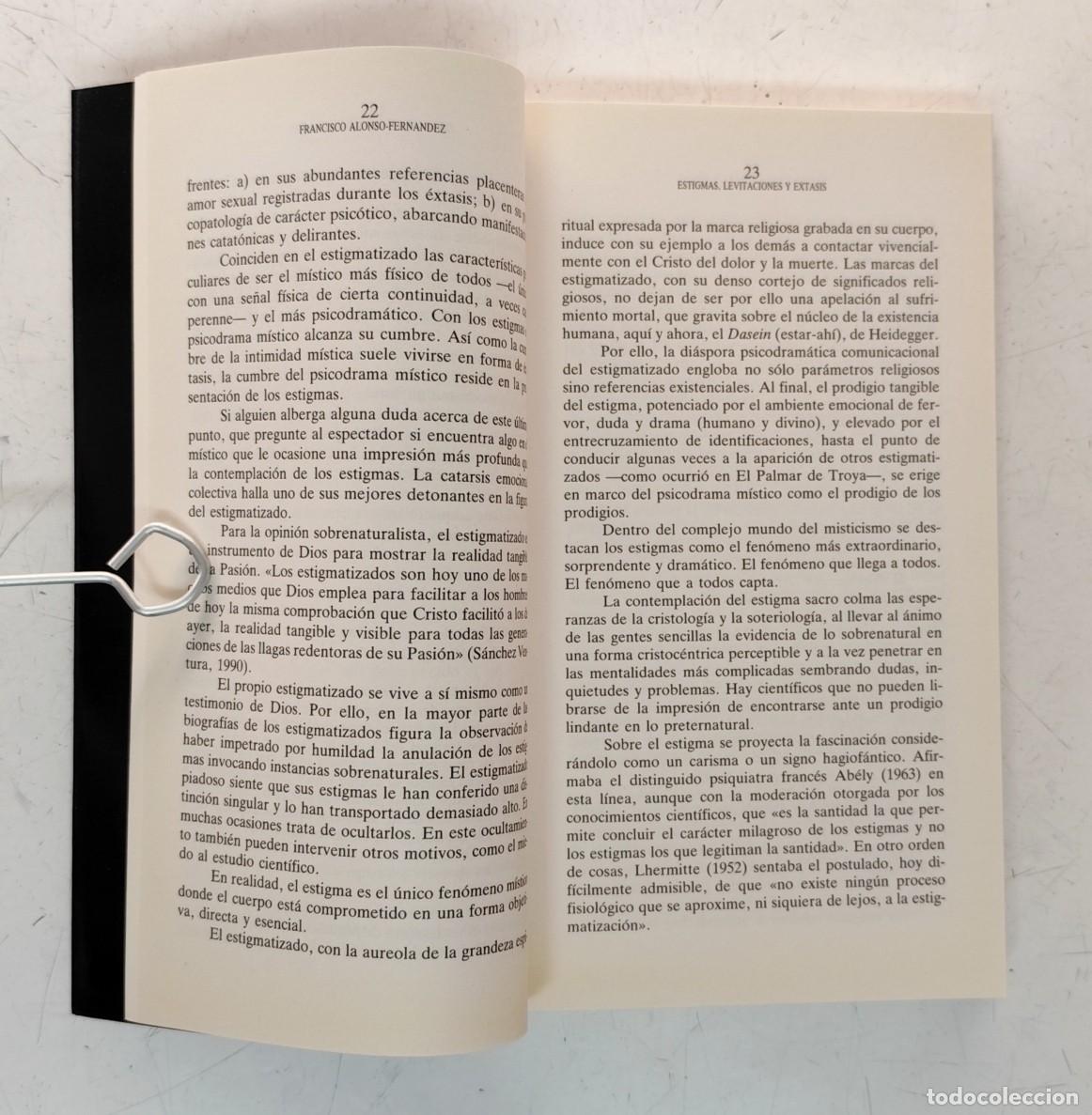 Libros de segunda mano: Estigmas, levitaciones y &eacute;xtasis. Francisco Alonso Fern&aacute;ndez - Foto 7