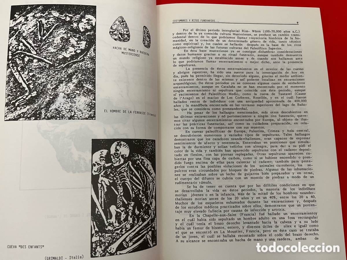 Libros de segunda mano: Libro Costumbres y ritos funerarios en Catalunya - Foto 4