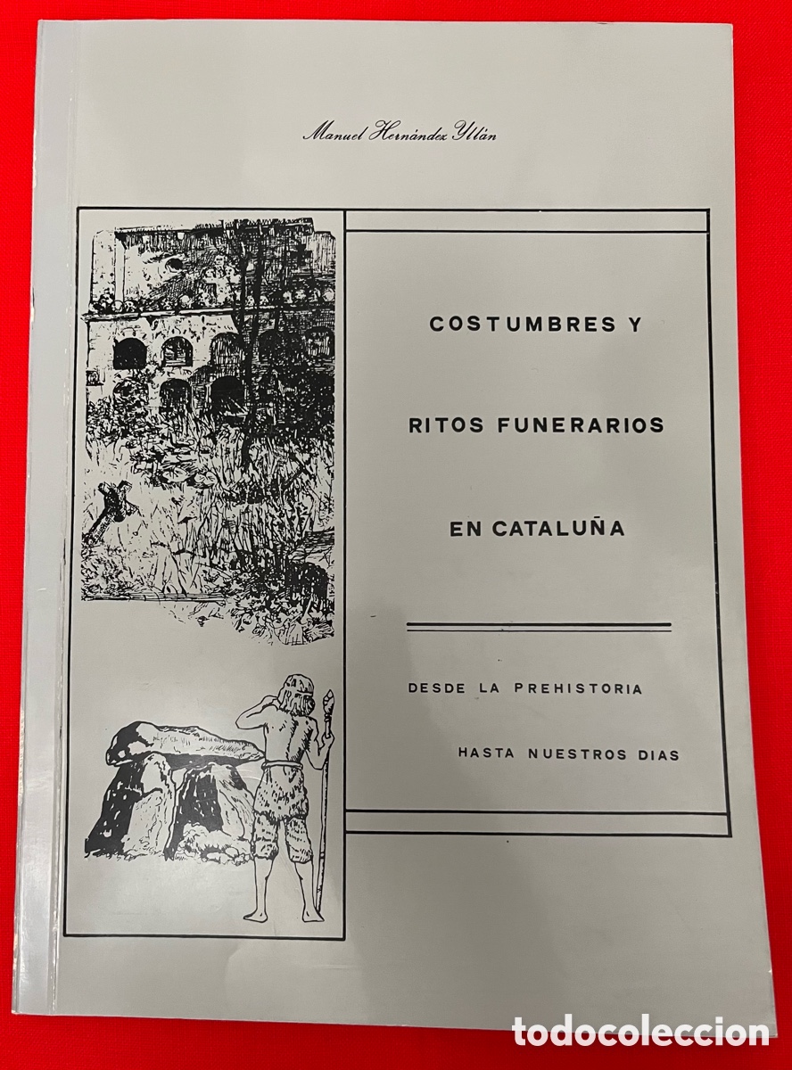 Libros de segunda mano: Libro Costumbres y ritos funerarios en Catalunya - Foto 1
