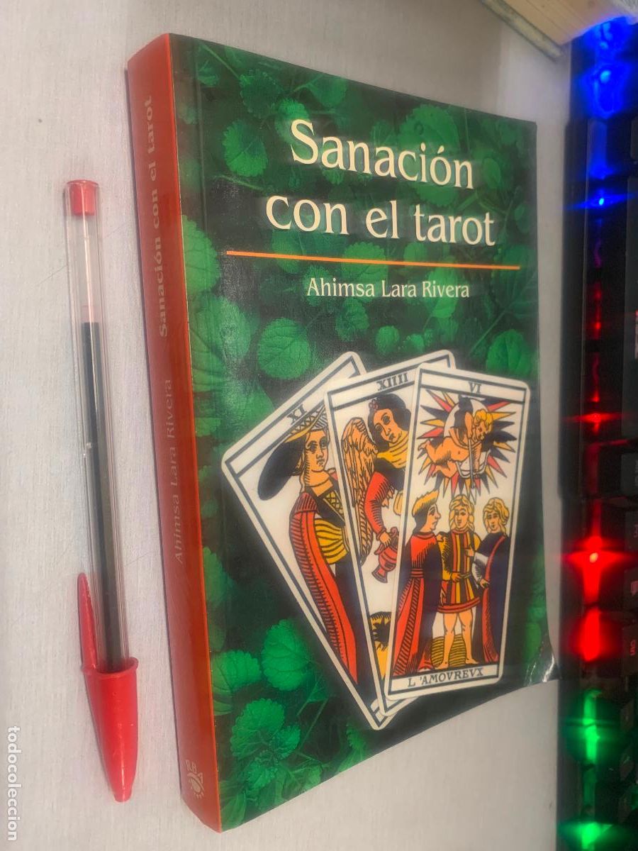 Libros de segunda mano: SANACI&Oacute;N CON EL TAROT / AHIMSA LARA RIVERA / RBA 2002 - Foto 1