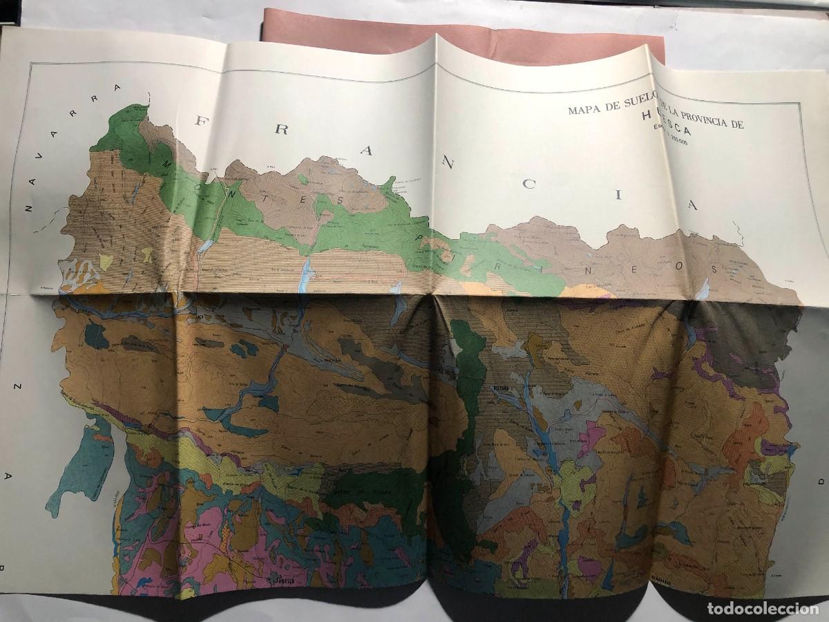 Libros de segunda mano: MAPAS DEL SUELO DE LAS PROVINCIAS DE ZARAGOZA, HUESCA Y LOGRO&Ntilde;O / CSIC 1970 / - Foto 6
