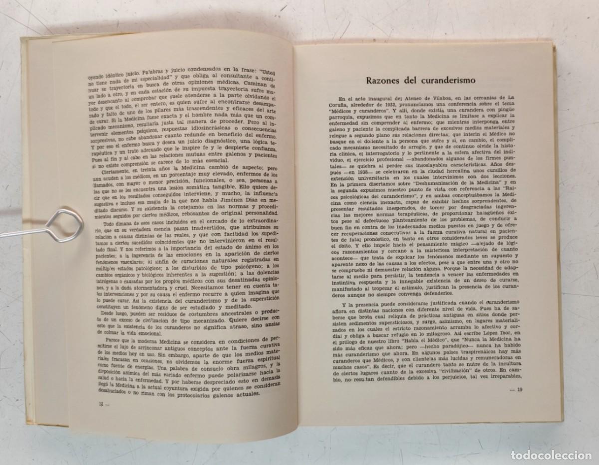 Libros de segunda mano: Curanderismo y superstici&oacute;n. Eduardo P&eacute;rez Hervada. - Foto 4