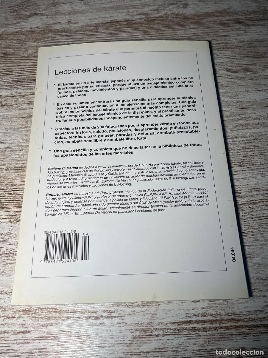 Libros de segunda mano: Libro Lecciones de Karate | Editorial de Vecchi - Foto 2