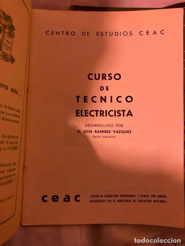 Libros de segunda mano: Curso electricista CEAC. - Foto 6