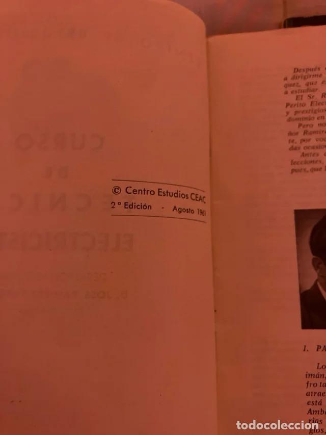 Libros de segunda mano: Curso electricista CEAC. - Foto 7
