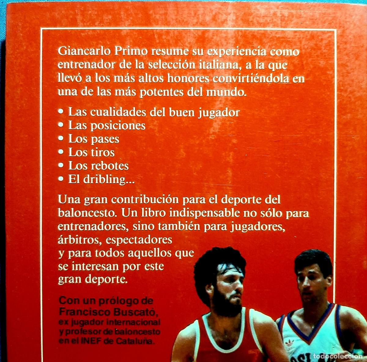 Libros de segunda mano: BALONCESTO. EL ATAQUE. LA DEFENSA. G. PRIMO. 1986. MARTINEZ ROCA. - Foto 3