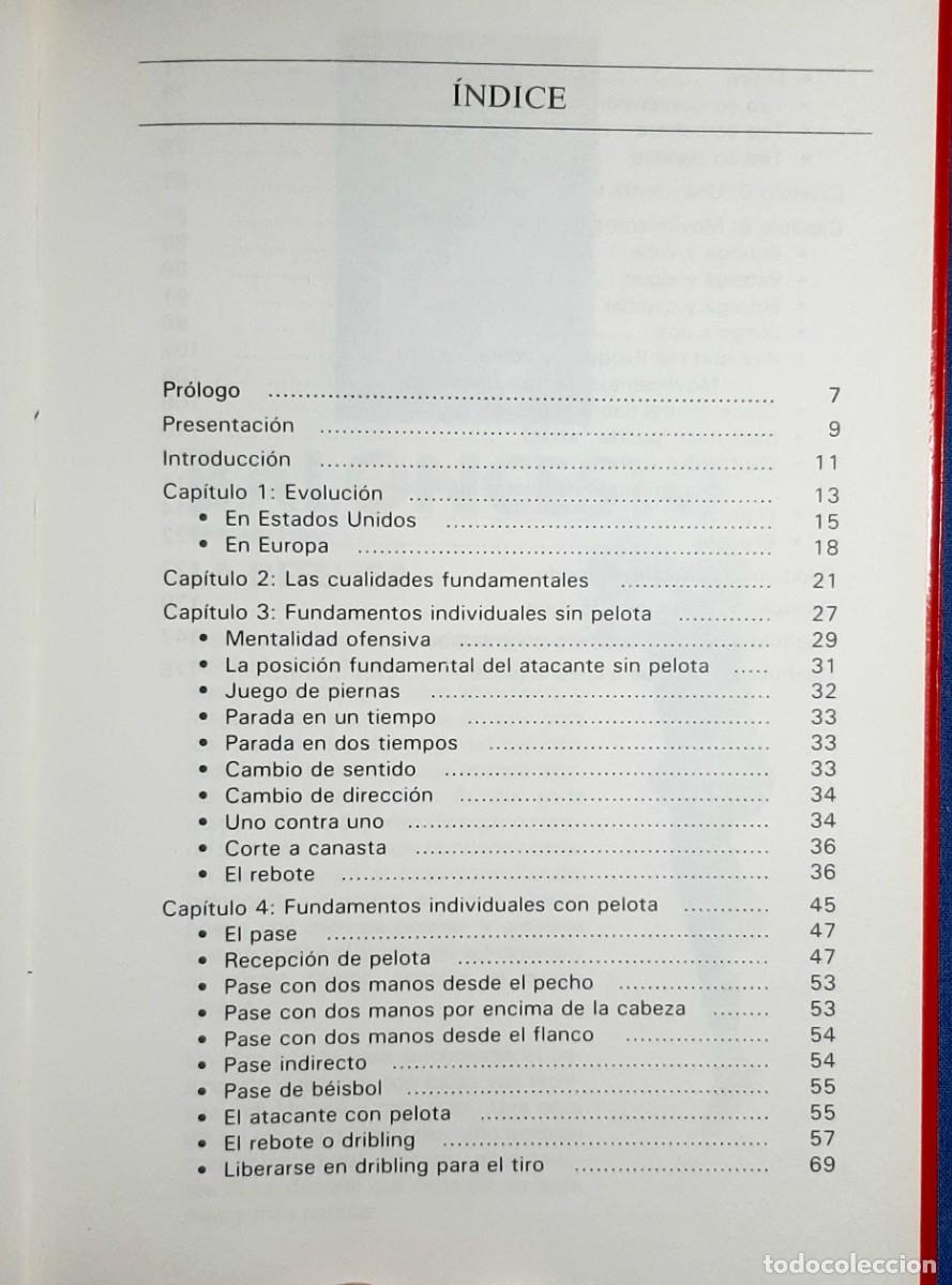 Libros de segunda mano: BALONCESTO. EL ATAQUE. LA DEFENSA. G. PRIMO. 1986. MARTINEZ ROCA. - Foto 4