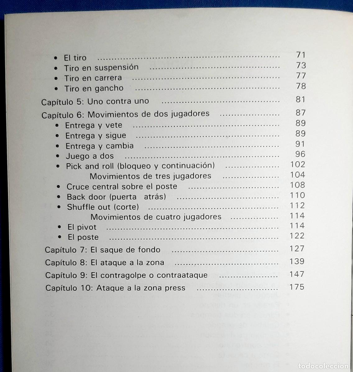 Libros de segunda mano: BALONCESTO. EL ATAQUE. LA DEFENSA. G. PRIMO. 1986. MARTINEZ ROCA. - Foto 5