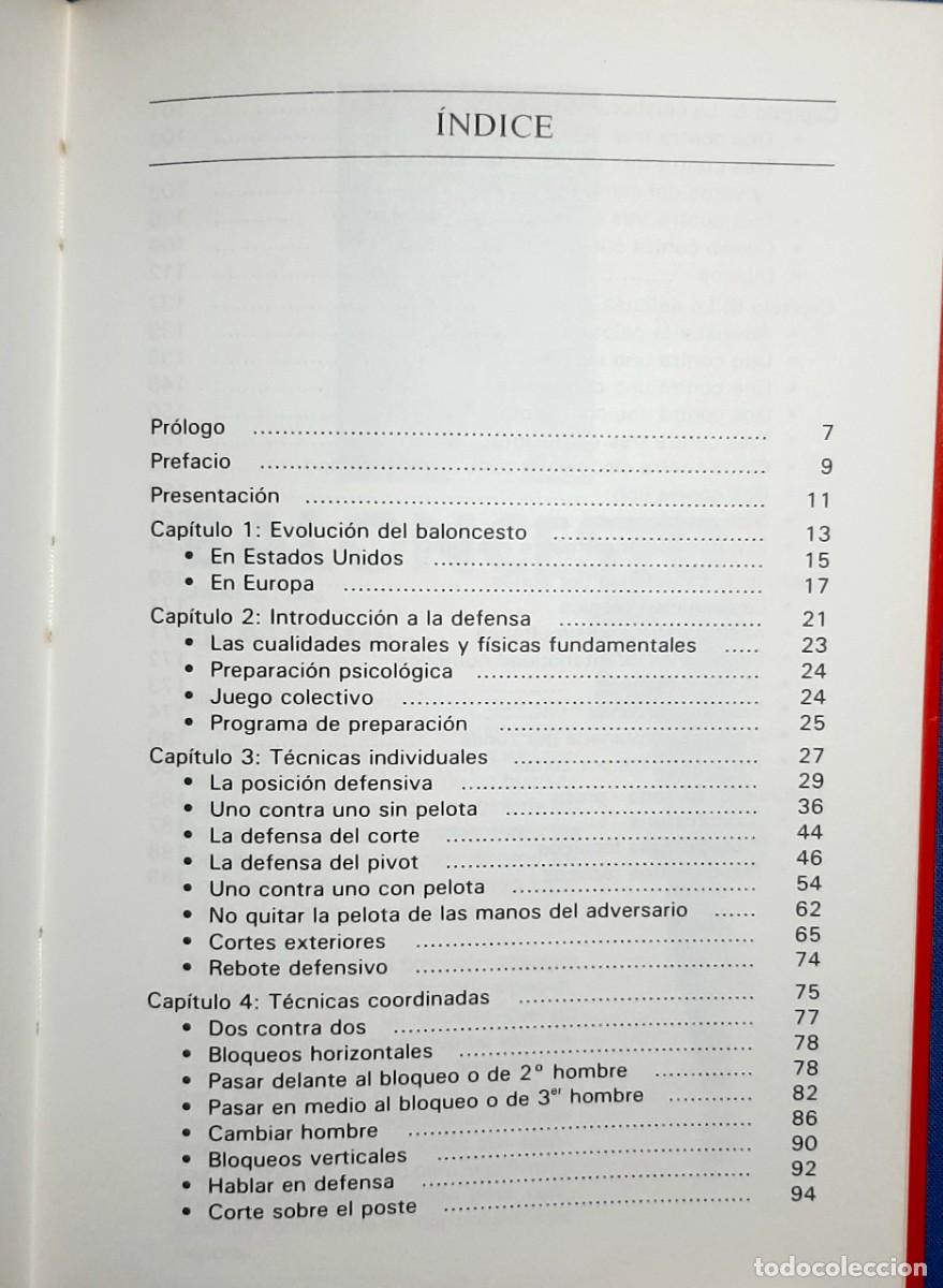 Libros de segunda mano: BALONCESTO. EL ATAQUE. LA DEFENSA. G. PRIMO. 1986. MARTINEZ ROCA. - Foto 6